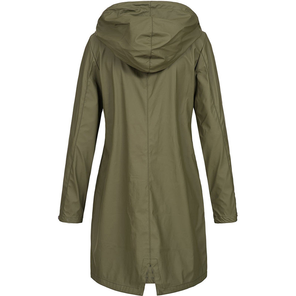 Women’s Hooded Rain Coat | Waterproof