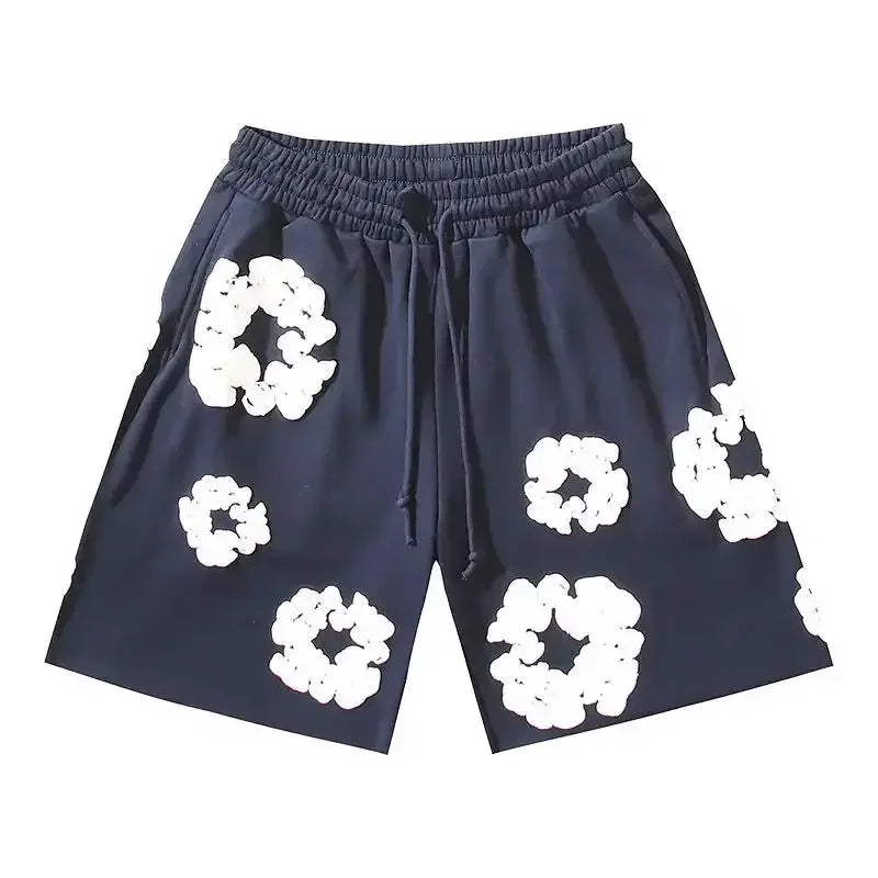 Unisex Summer Printed Shorts | Drawstring