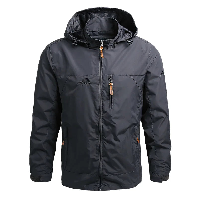 Men’s Softshell Rain Jacket | Hooded
