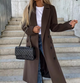 Women’s Long Button-Front Coat | Tailored