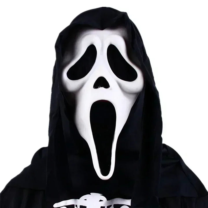 Adult Halloween Ghost Face Mask | Cosplay Accessory