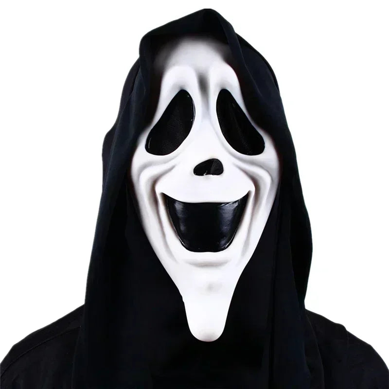 Adult Halloween Ghost Face Mask | Cosplay Accessory