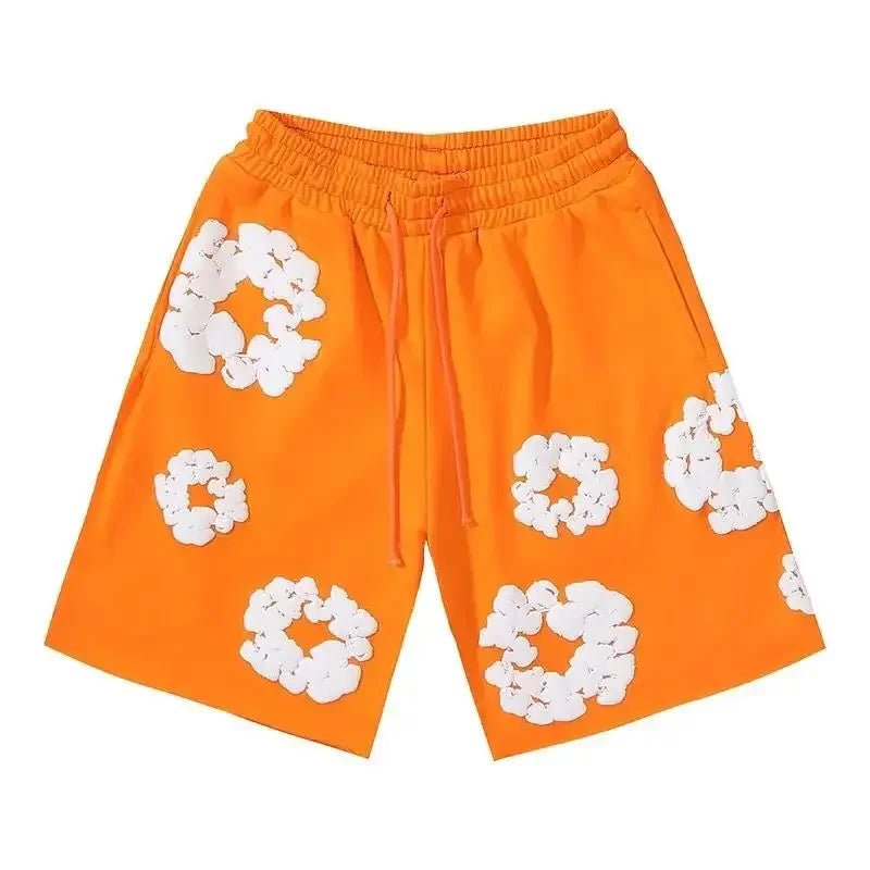 Unisex Summer Printed Shorts | Drawstring