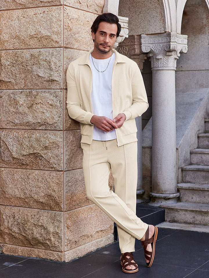Men’s Two-Piece Tracksuit | Zipper Jacket & Trousers