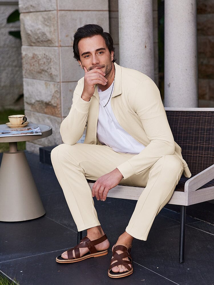 Men’s Two-Piece Tracksuit | Zipper Jacket & Trousers