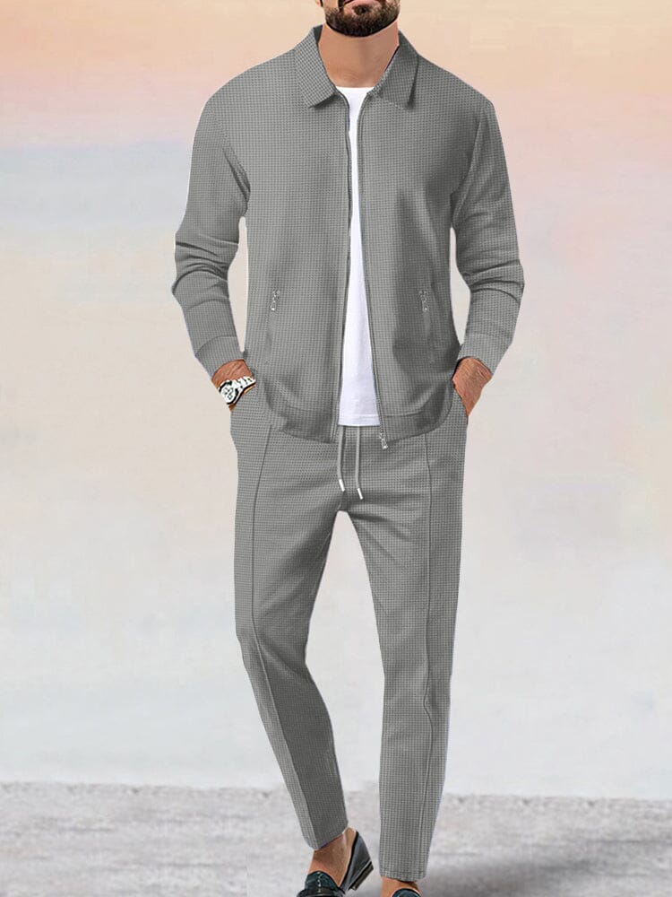 Men’s Two-Piece Tracksuit | Zipper Jacket & Trousers