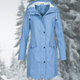 Women’s Waterproof Hooded Raincoat | Long