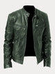 Men’s Stand Collar Jacket | Zip-Up