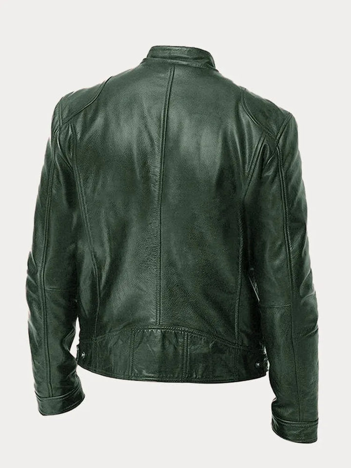 Men’s Stand Collar Jacket | Zip-Up