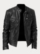 Men’s Stand Collar Jacket | Zip-Up