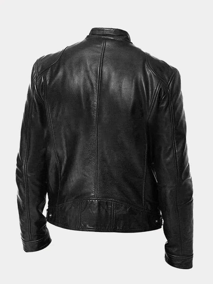 Men’s Stand Collar Jacket | Zip-Up