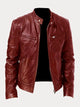 Men’s Stand Collar Jacket | Zip-Up