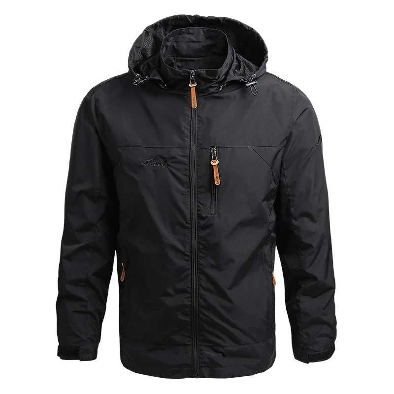 Men’s Softshell Rain Jacket | Hooded