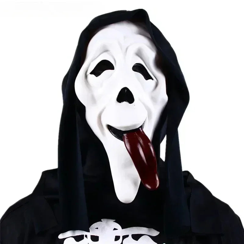 Adult Halloween Ghost Face Mask | Cosplay Accessory