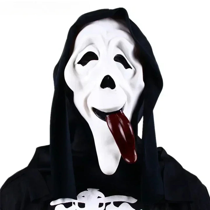 Adult Halloween Ghost Face Mask | Cosplay Accessory