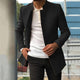 Men’s Stylish Open Coat | Slim Fit