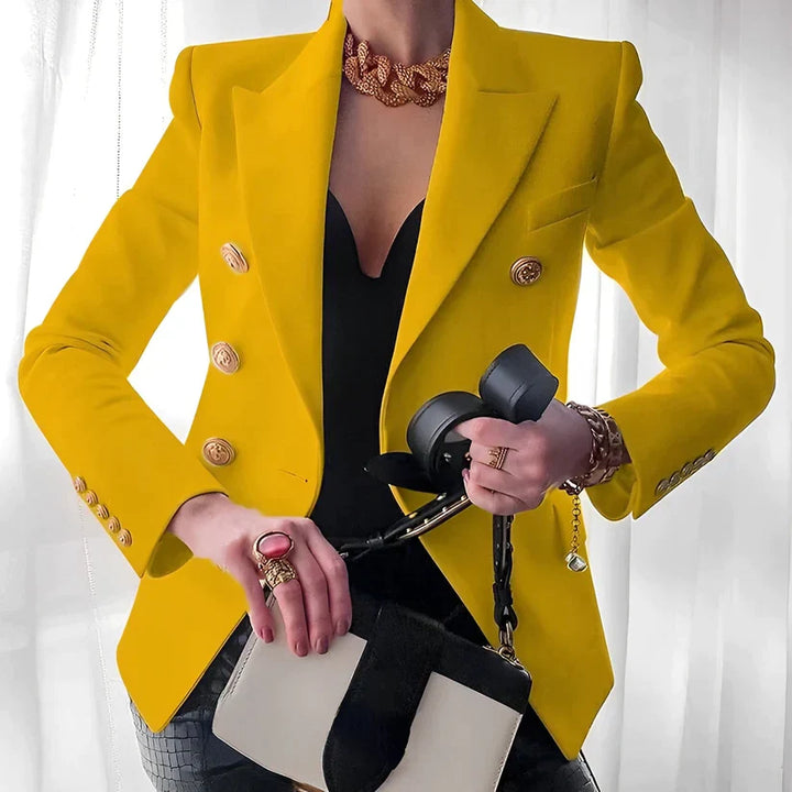 Women’s Double-Breasted Blazer | Structured Fit