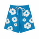 Men’s 3D Floral Print Swim Shorts | Drawstring Waist