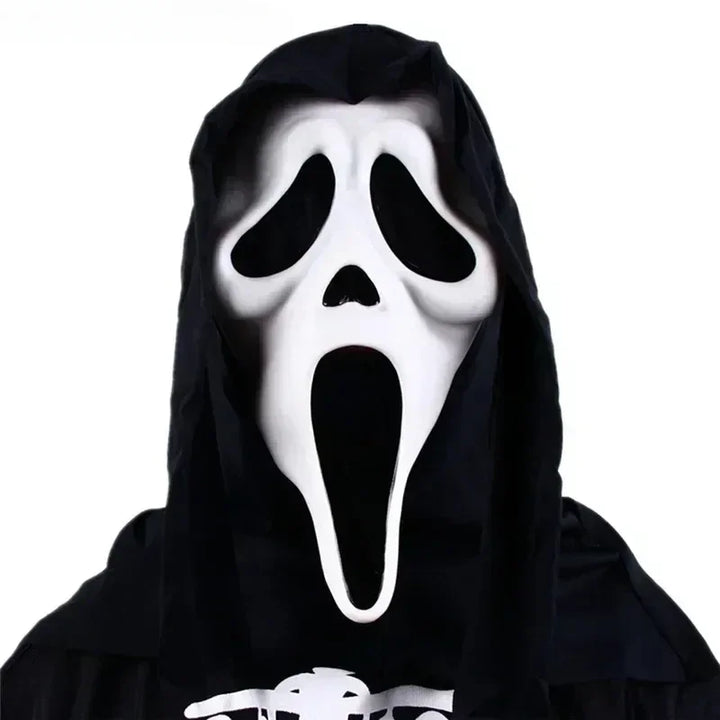 Adult Halloween Ghost Face Mask | Cosplay Accessory