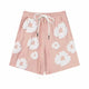 Men’s 3D Floral Print Swim Shorts | Drawstring Waist