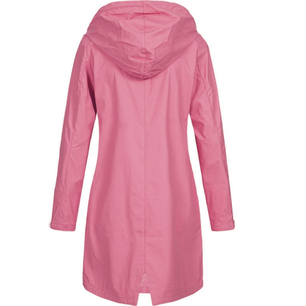 Women’s Hooded Rain Coat | Waterproof