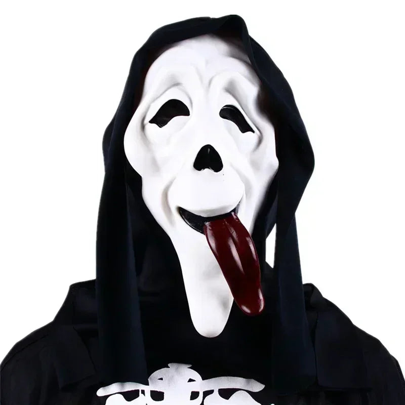 Adult Halloween Ghost Face Mask | Cosplay Accessory