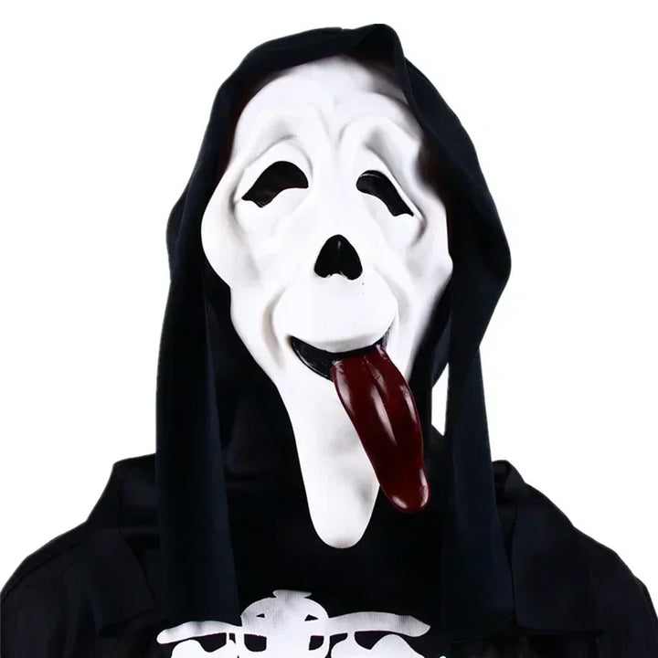 Adult Halloween Ghost Face Mask | Cosplay Accessory