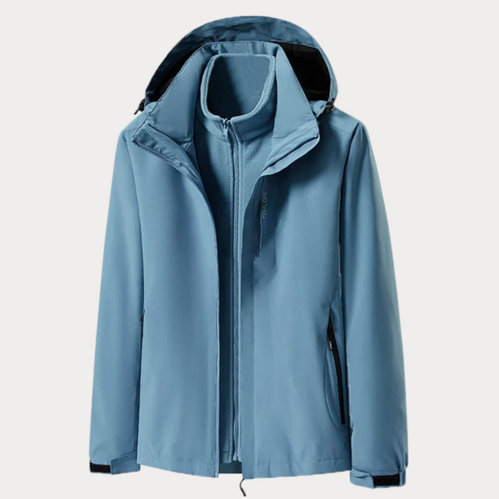 Men’s 3-in-1 Windbreaker Jacket | Hooded