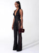 Women’s Halter Lace Jumpsuit | Corset Style