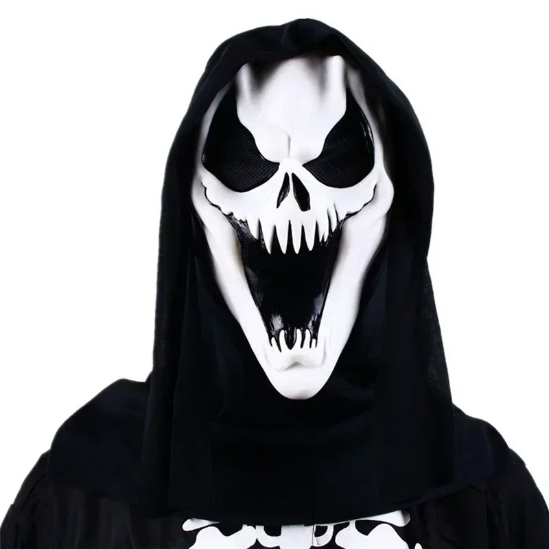 Adult Halloween Ghost Face Mask | Cosplay Accessory