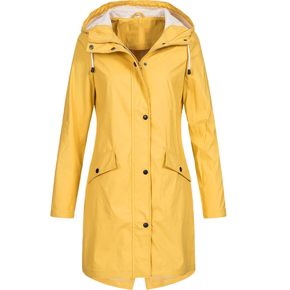 Women’s Hooded Rain Coat | Waterproof