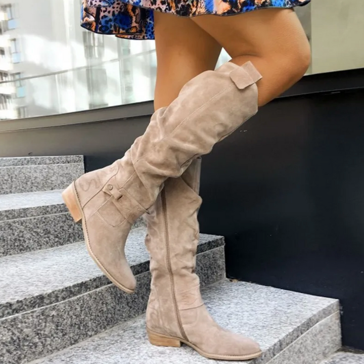Women’s Over-the-Knee Boots | Low Heel