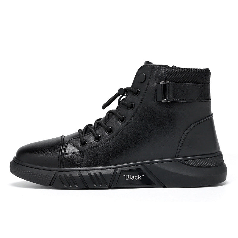 Men’s High-Top Trainers | Side Zip