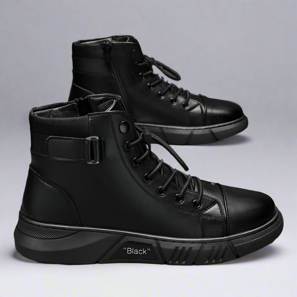 Men’s High-Top Trainers | Side Zip