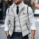 Men’s Zip-Up Vest | Chevron Stitch