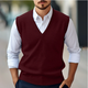 Men’s V-Neck Vest | Sleeveless