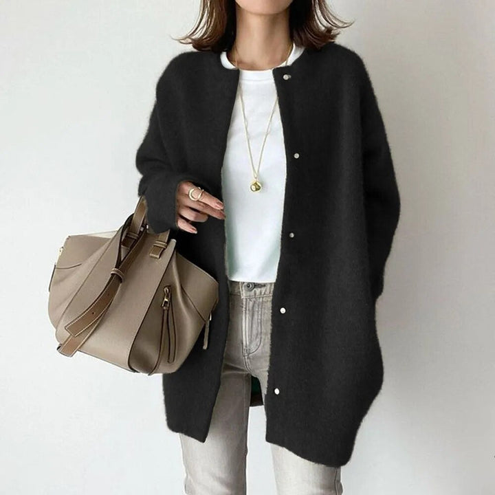 Women’s Casual Long Cardigan | Button-Up