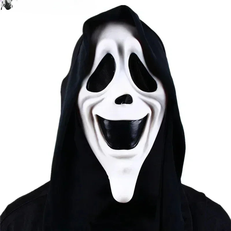 Adult Halloween Ghost Face Mask | Cosplay Accessory
