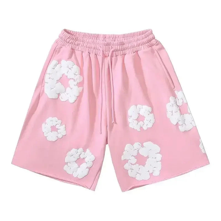 Unisex Summer Printed Shorts | Drawstring
