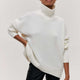 Women’s Oversized Turtleneck Sweater | Long Sleeve