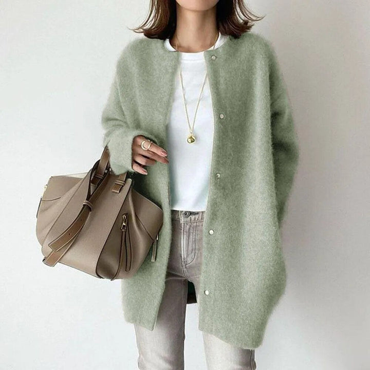 Women’s Casual Long Cardigan | Button-Up