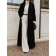 Women’s Long Double-Breasted Coat | Classic