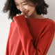 Women’s Solid Knit Sweater | Long Sleeve
