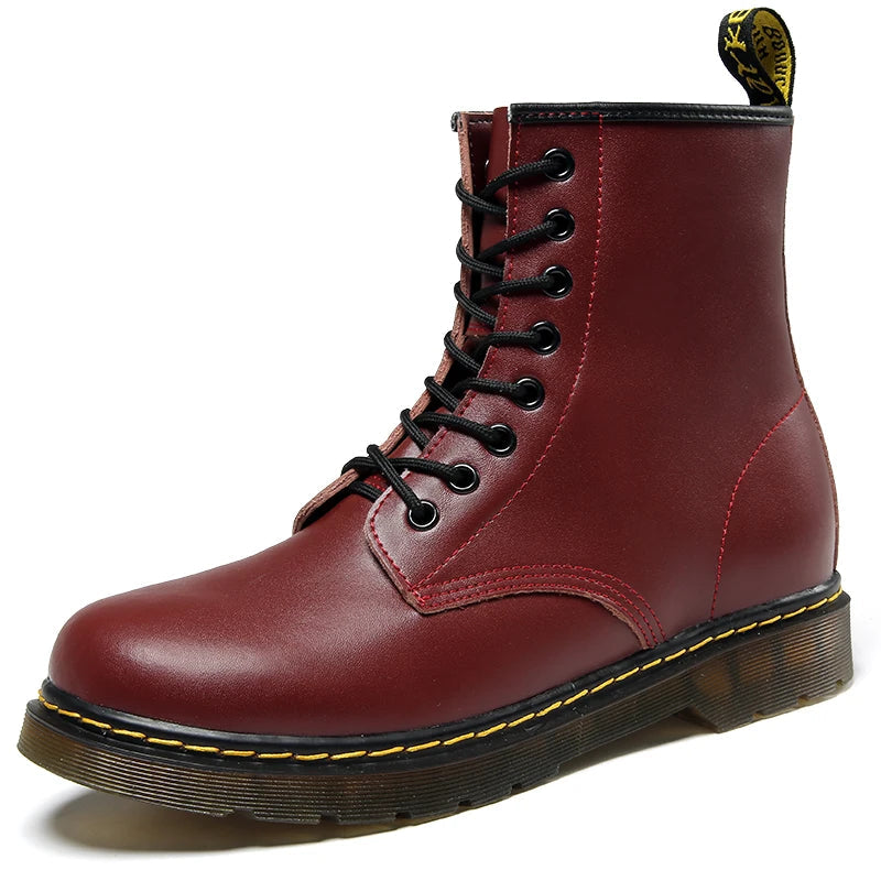 Men’s Lace-Up Ankle Boots | Chunky Sole