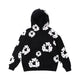Men Floral Print Hoodie | Oversized Fit