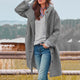 Women’s Button-Up Coat | Casual Long Fit