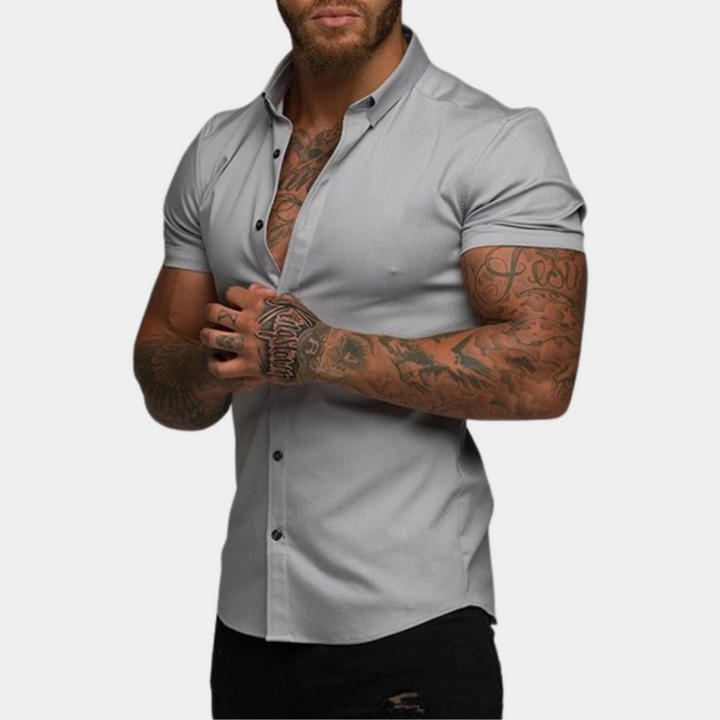 Bowen - Men's short sleeve shirt for casual wear
