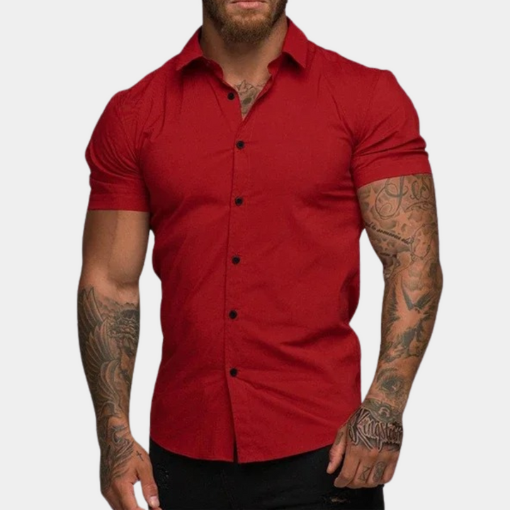 Bowen - Men's short sleeve shirt for casual wear