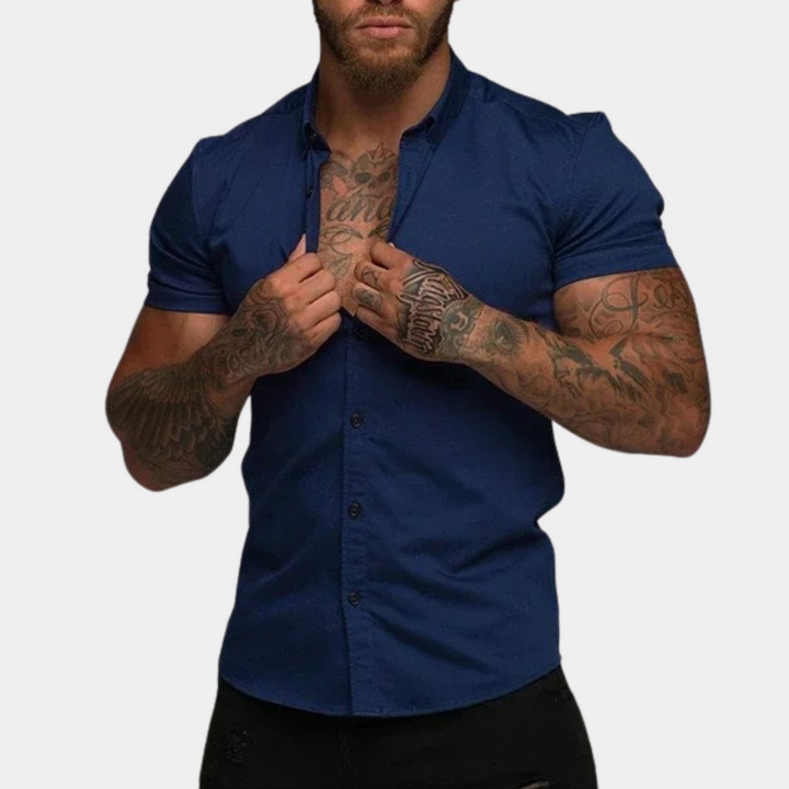 Bowen - Men's short sleeve shirt for casual wear
