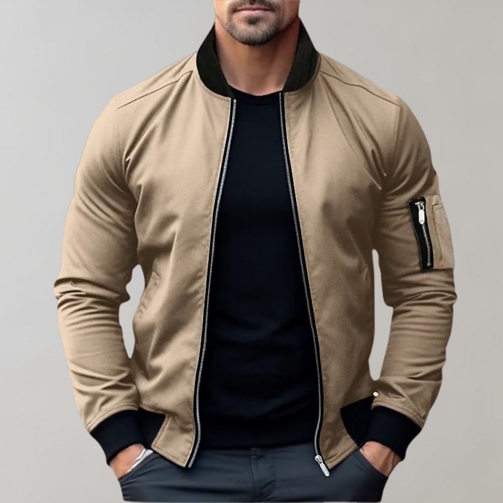 Men’s Lightweight Bomber Jacket | Breathable